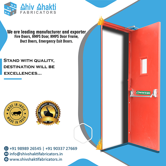 Fire Safety Door Manufacturer in Ahmedabad